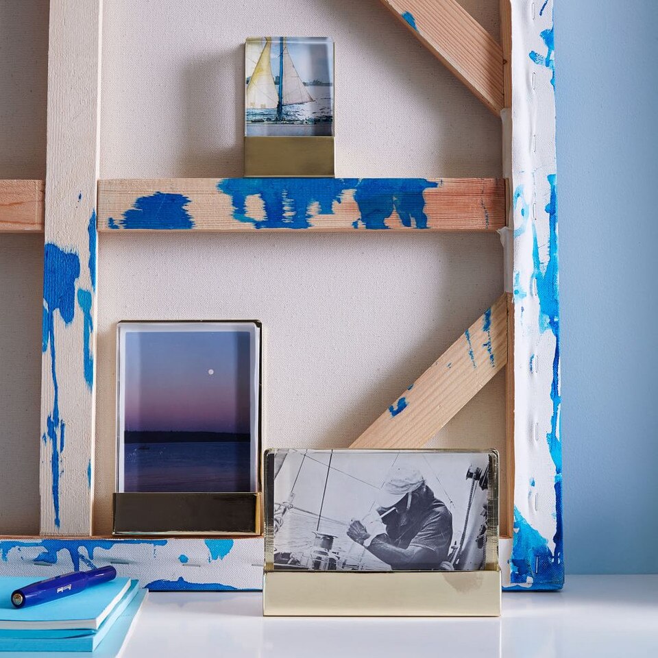 Acrylic + Metal Frames west elm Australia